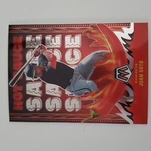 2022 Panini Mosaic Juan Soto Hot Sauce Card #HS-2 - Washington Nationals